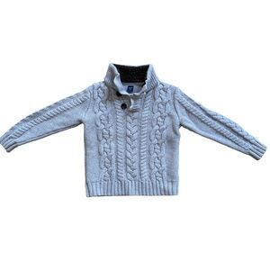 BabyGAP Toddler Knit Sweater with Brown Collar